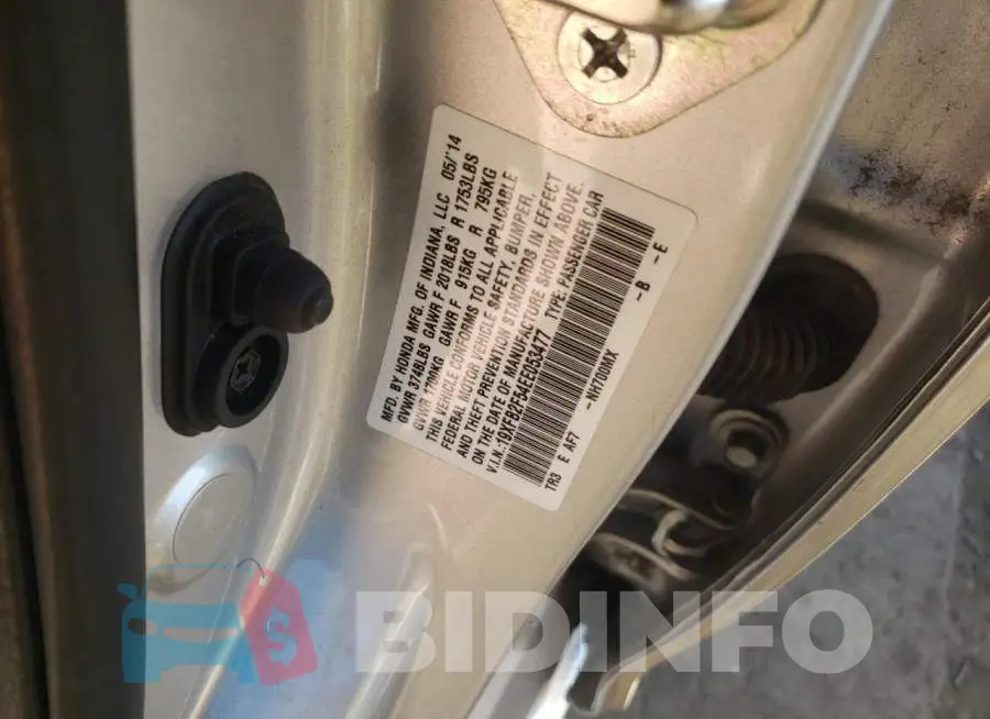 19XFB2F54EE053477 Photo# 12