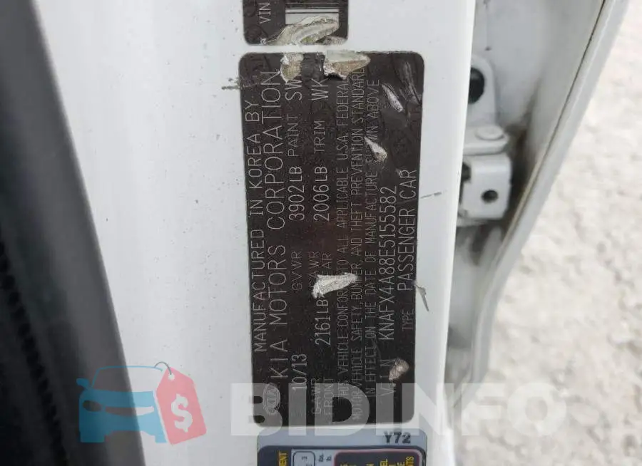 KNAFX4A88E5155582 Photo# 12
