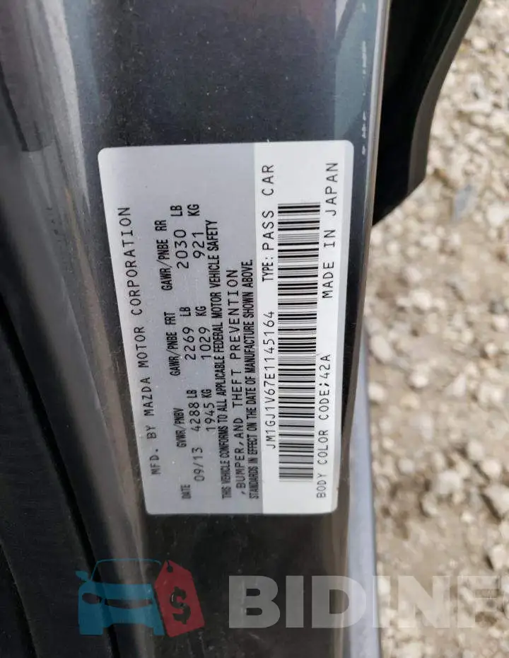 JM1GJ1V67E1145164 Photo# 12