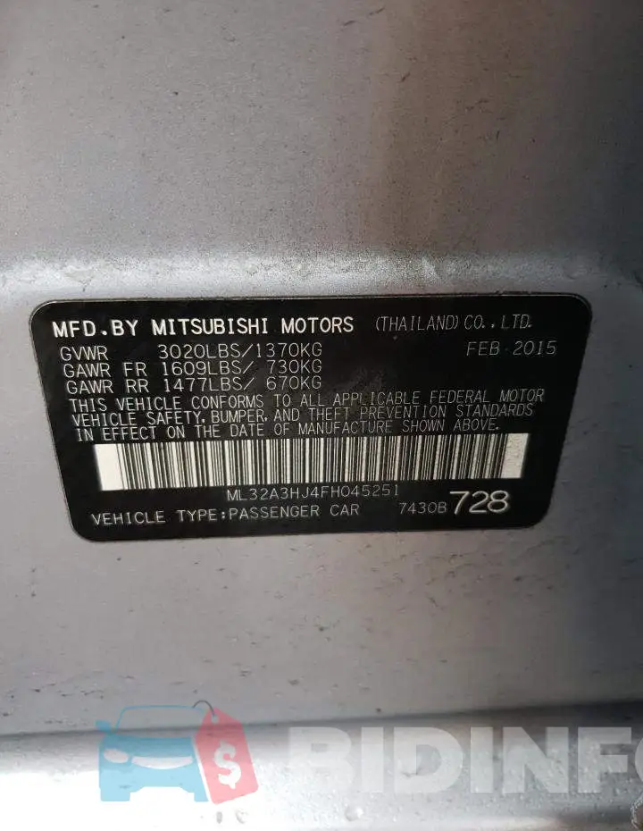 ML32A3HJ4FH045251 Photo# 12