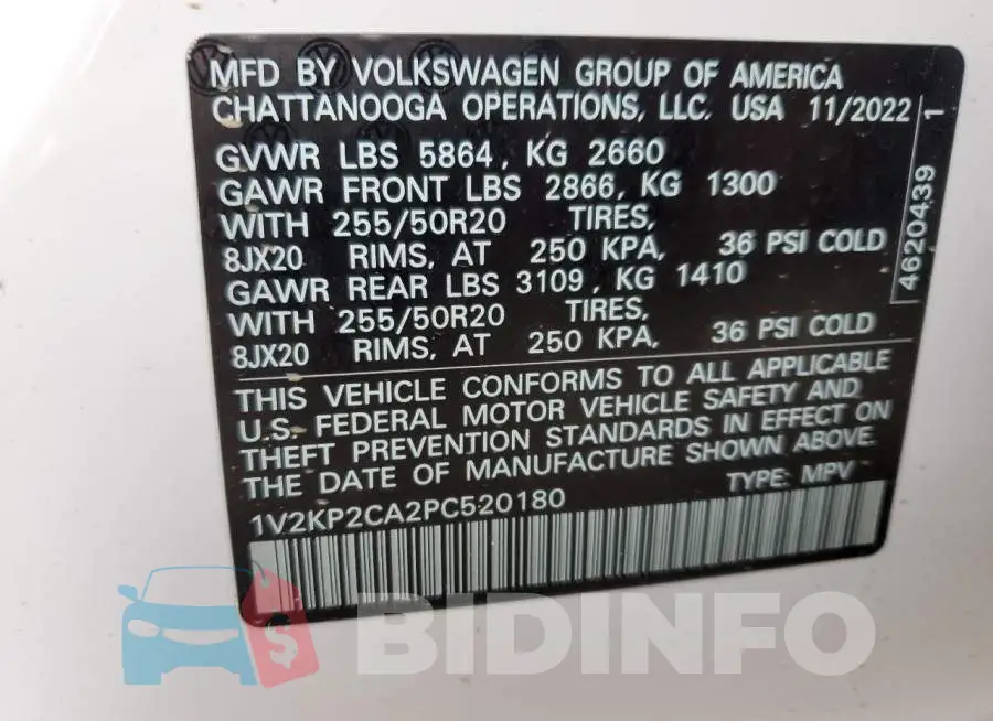 1V2KP2CA2PC520180 Photo# 13