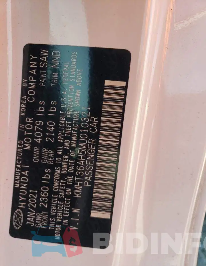 KMHT36AH5MU010321 Photo# 13