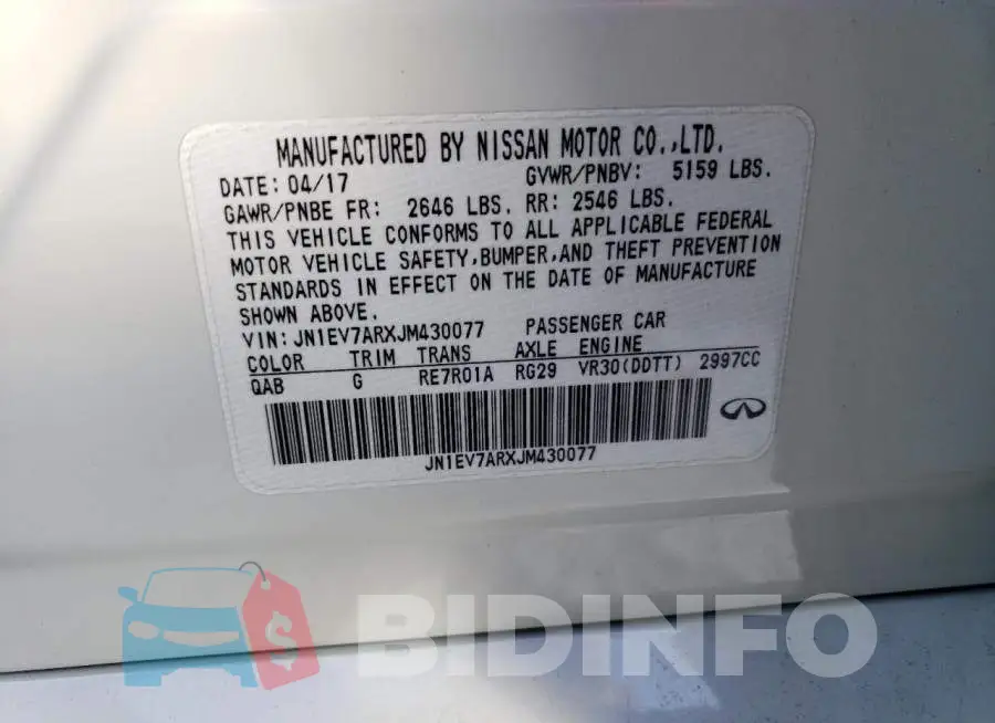 JN1EV7ARXJM430077 Photo# 12