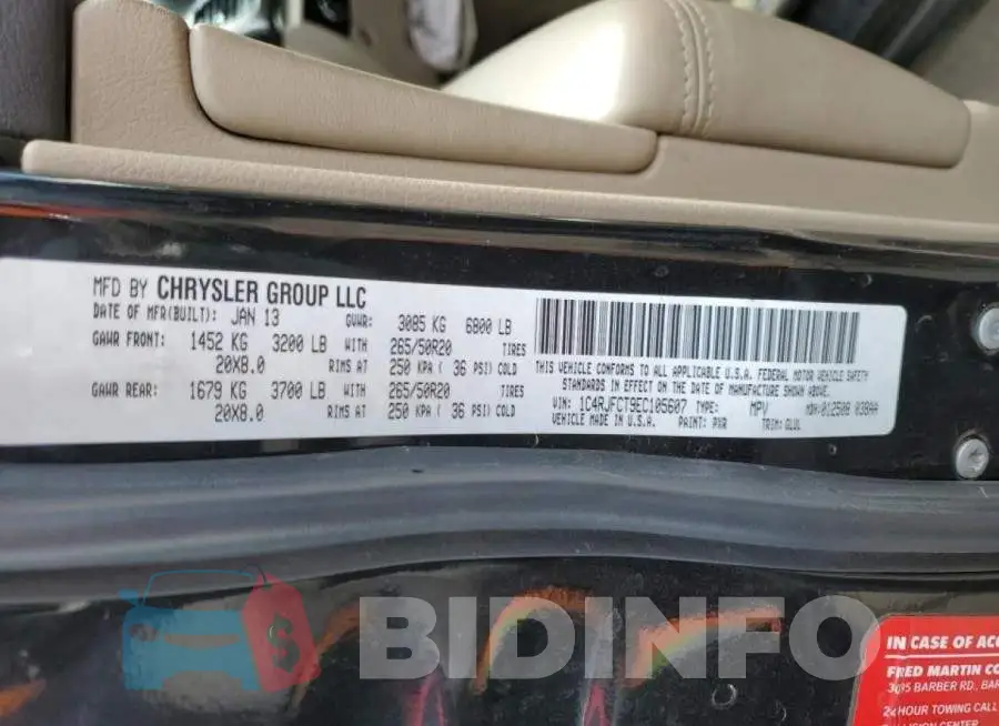 1C4RJFCT9EC105607 Photo# 13