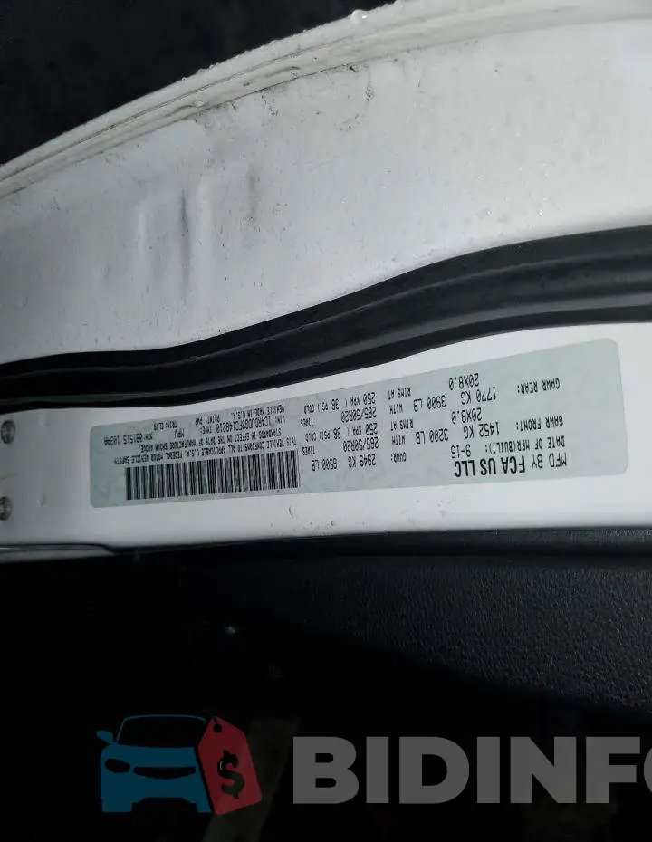 1C4RDJDG3FC148210 Photo# 12