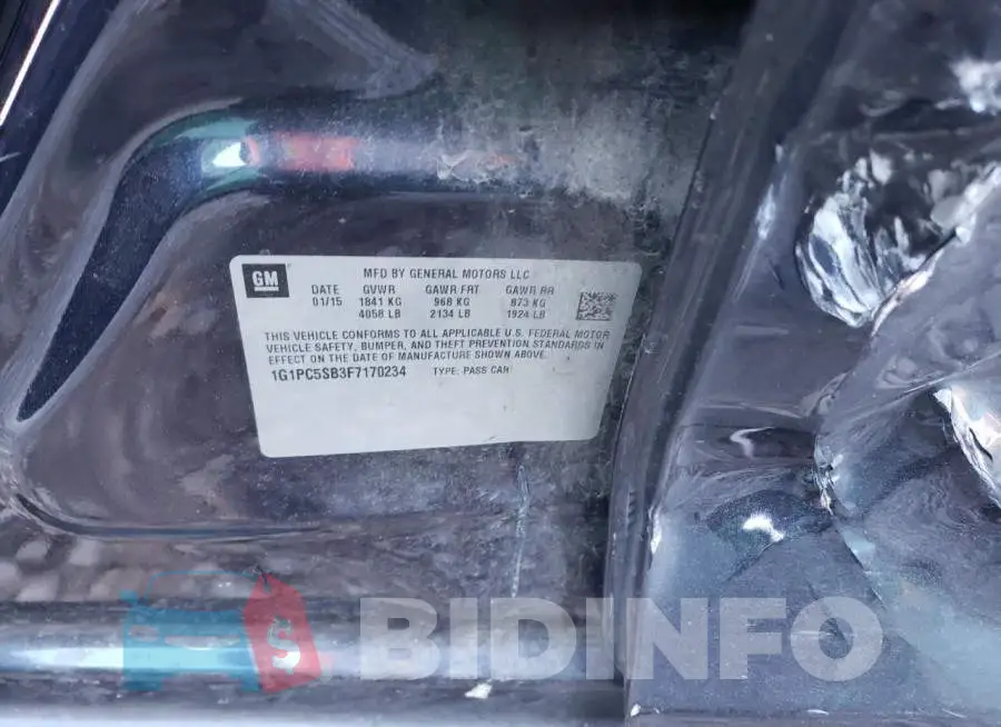 1G1PC5SB3F7170234 Photo# 12