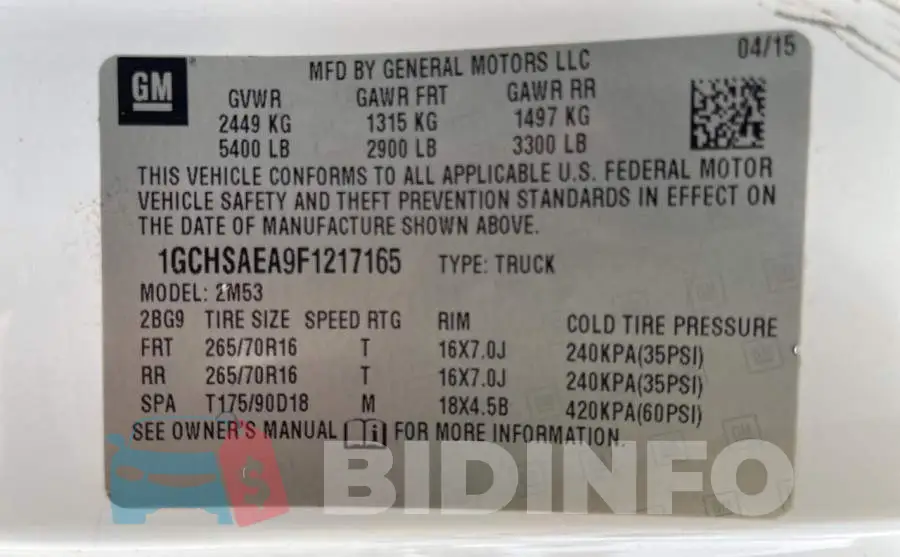 1GCHSAEA9F1217165 Photo# 10