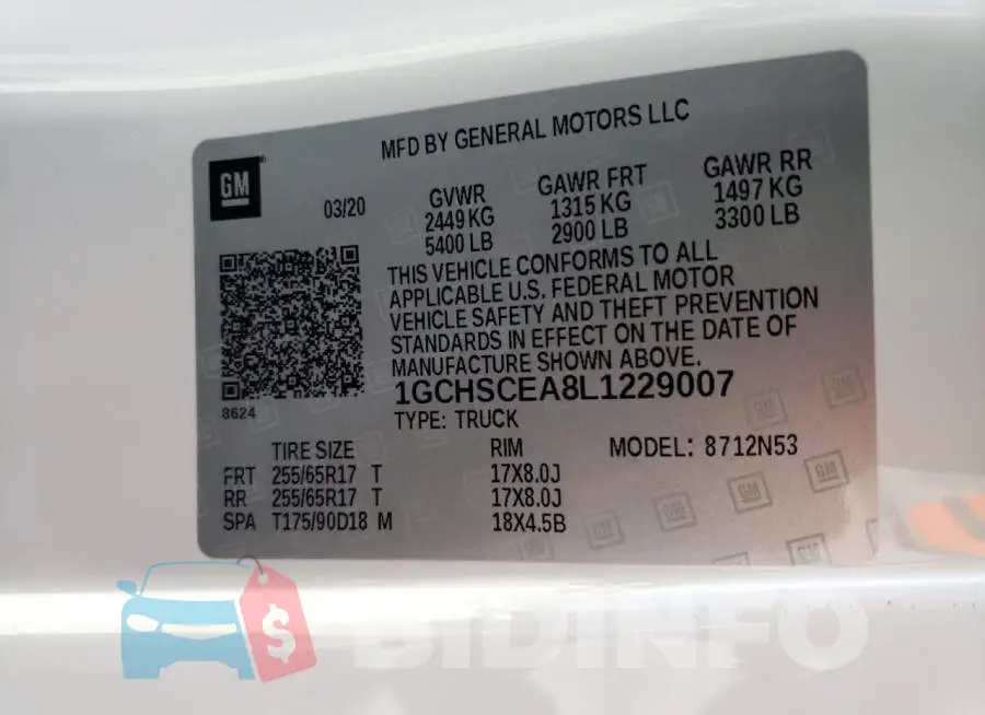 1GCHSCEA8L1229007 Photo# 12