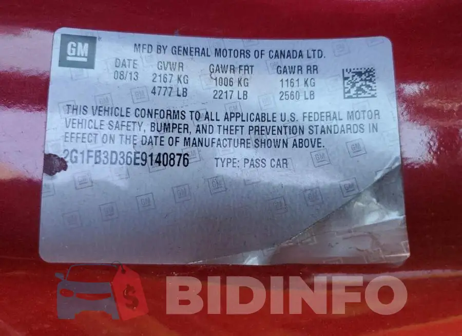 2G1FB3D36E9140876 Photo# 13