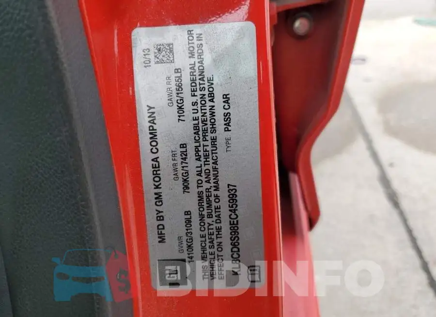 KL8CD6S98EC459937 Photo# 12