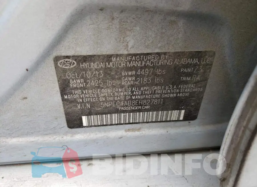 5NPEC4AB8EH827811 Photo# 12