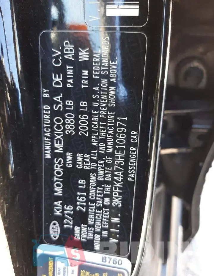 3KPFK4A73HE106971 Photo# 12