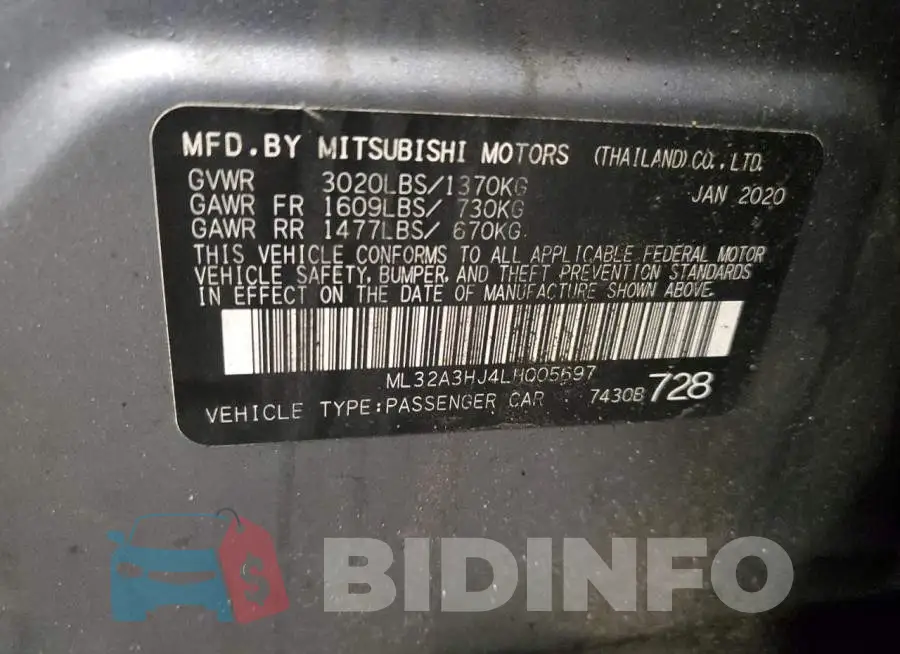 ML32A3HJ4LH005697 Photo# 12