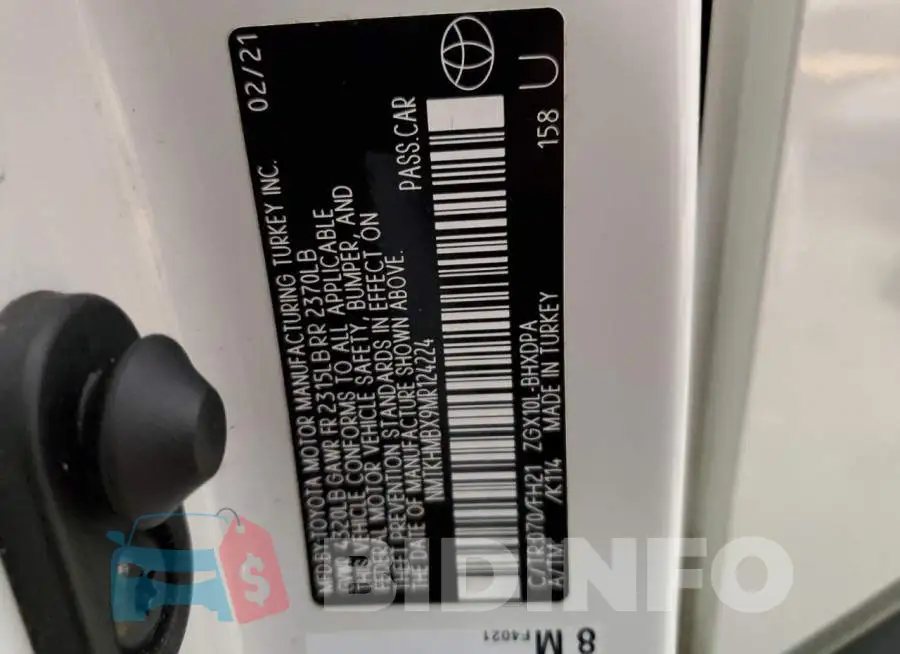 NMTKHMBX9MR124224 Photo# 12