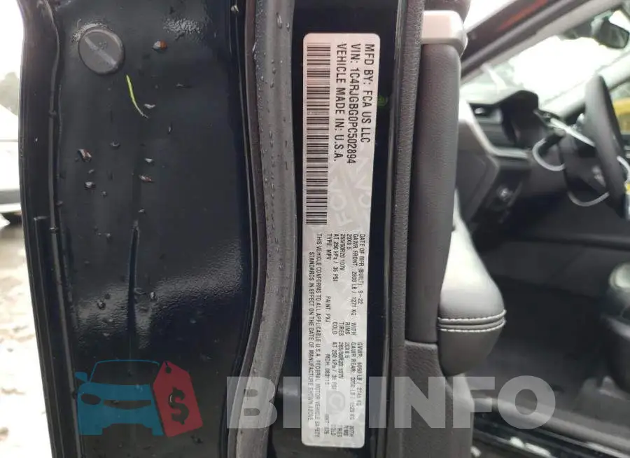 1C4RJGBG0PC502894 Photo# 12