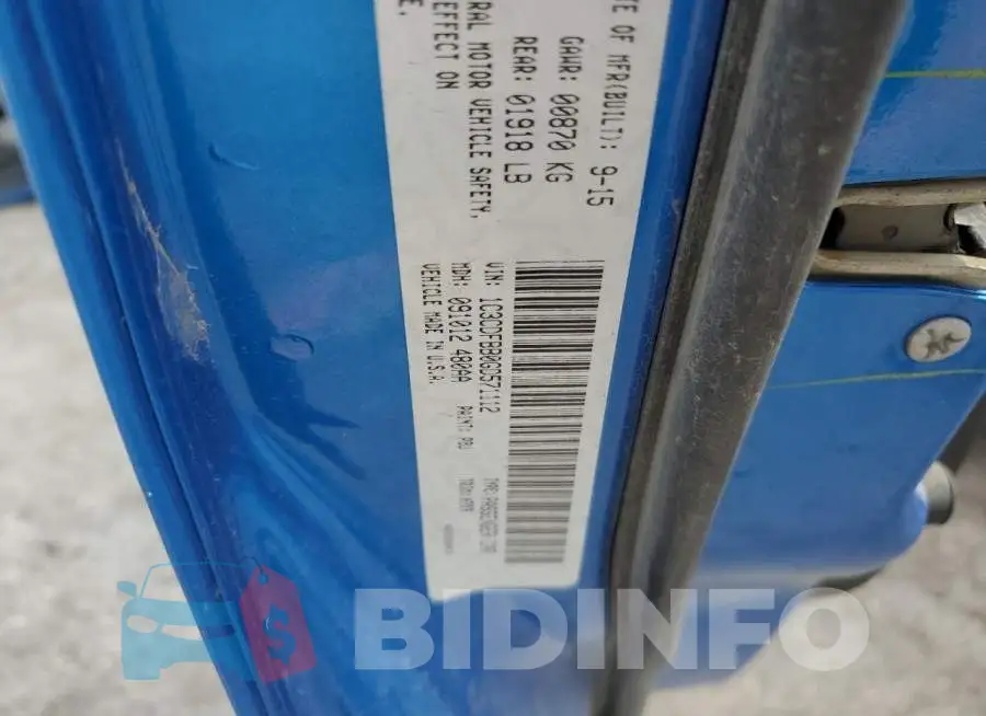 1C3CDFBB0GD571112 Photo# 12