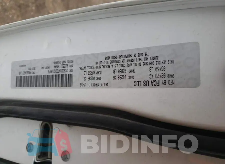 2C3CDXAT6GH219073 Photo# 12