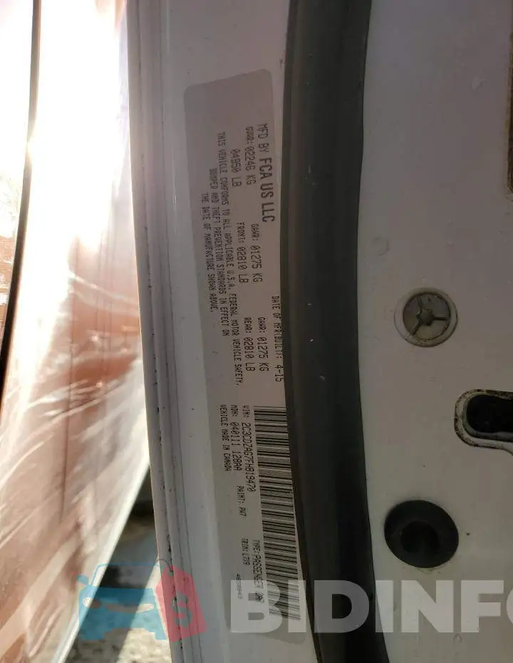 2C3CDZAG7FH819470 Photo# 12