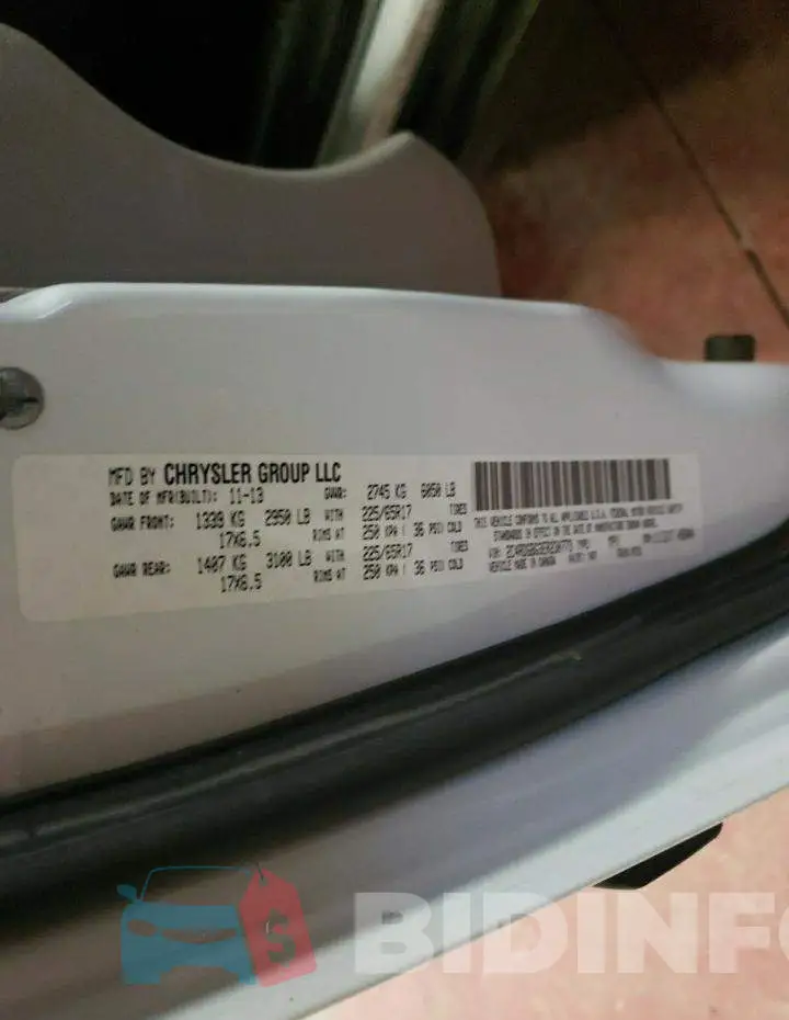 2C4RDGBG3ER230773 Photo# 13