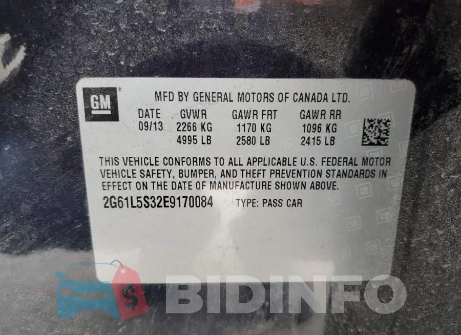 2G61L5S32E9170084 Photo# 12