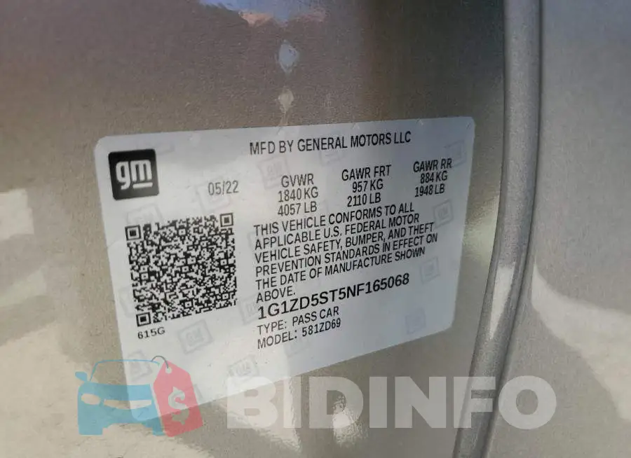 1G1ZD5ST5NF165068 Photo# 12