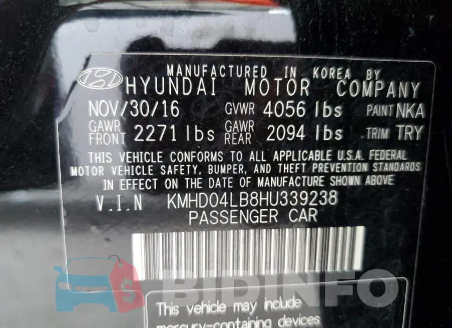KMHD04LB8HU339238 Photo# 10