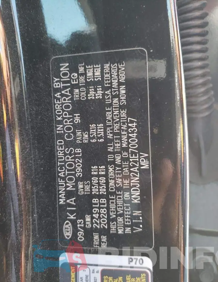 KNDJN2A21E7004347 Photo# 12