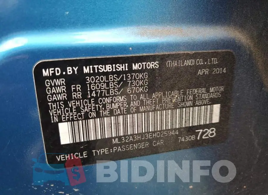 ML32A3HJ3EH025944 Photo# 12