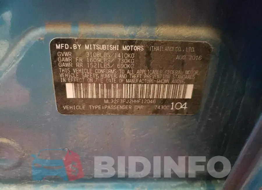 ML32F3FJ2HHF12046 Photo# 12