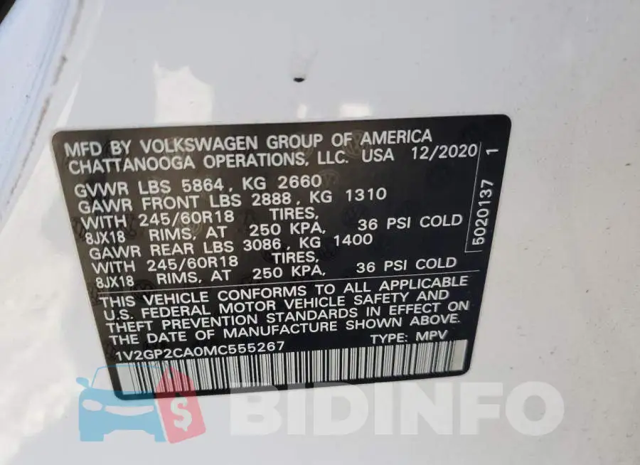 1V2GP2CA0MC555267 Photo# 13