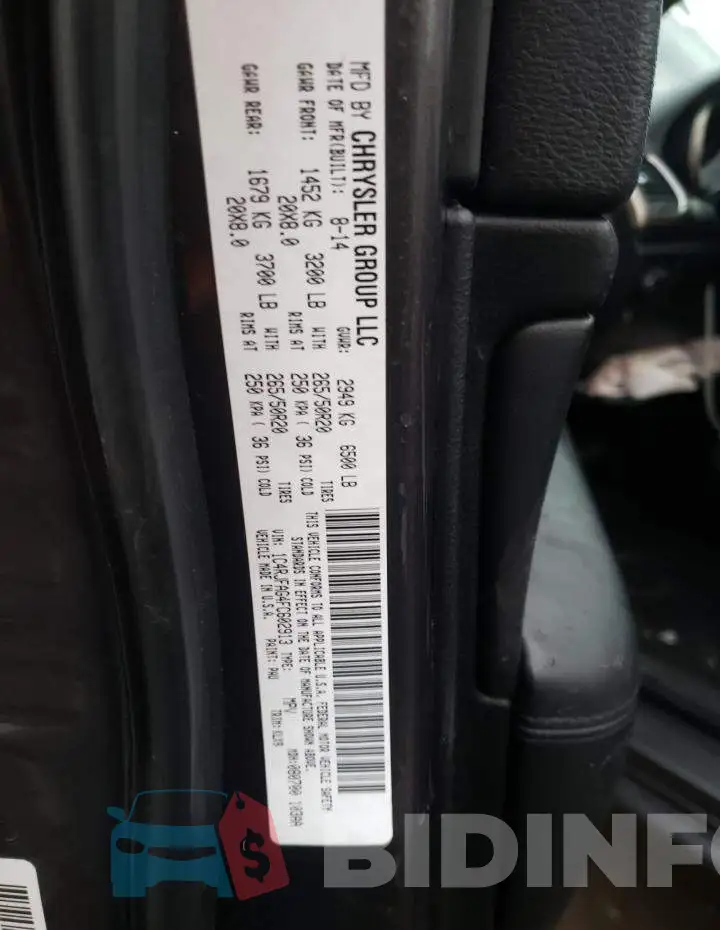 1C4RJFAG4FC602913 Photo# 13