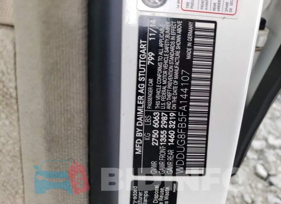 WDDUG8FB5FA144107 Photo# 12