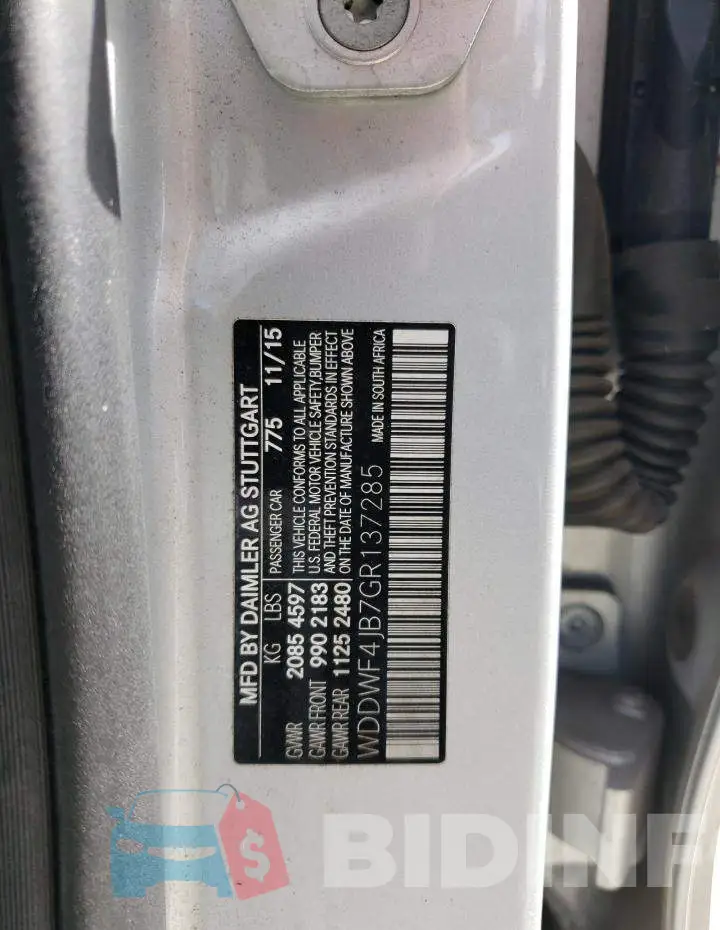 WDDWF4JB7GR137285 Photo# 13