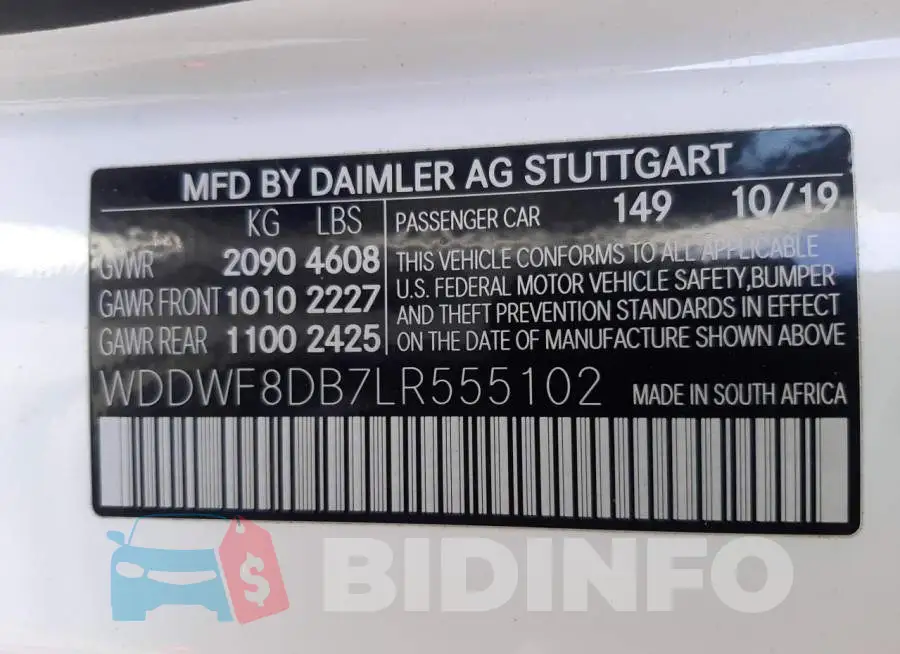 WDDWF8DB7LR555102 Photo# 12