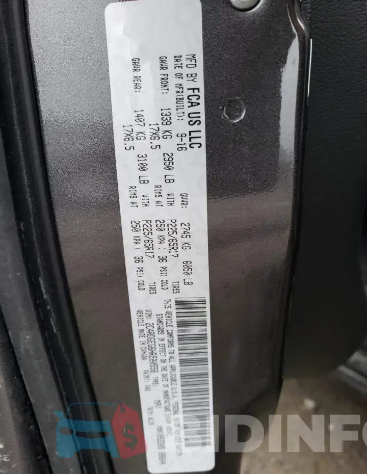 2C4RDGEG6HR580558 Photo# 13