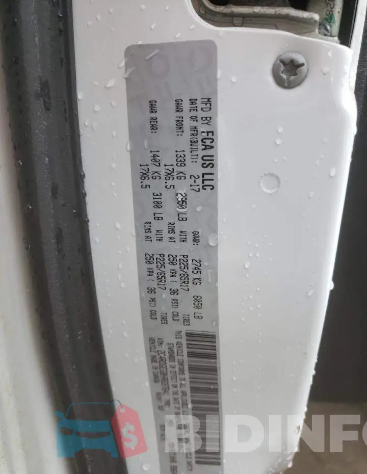 2C4RDGEG8HR697641 Photo# 14