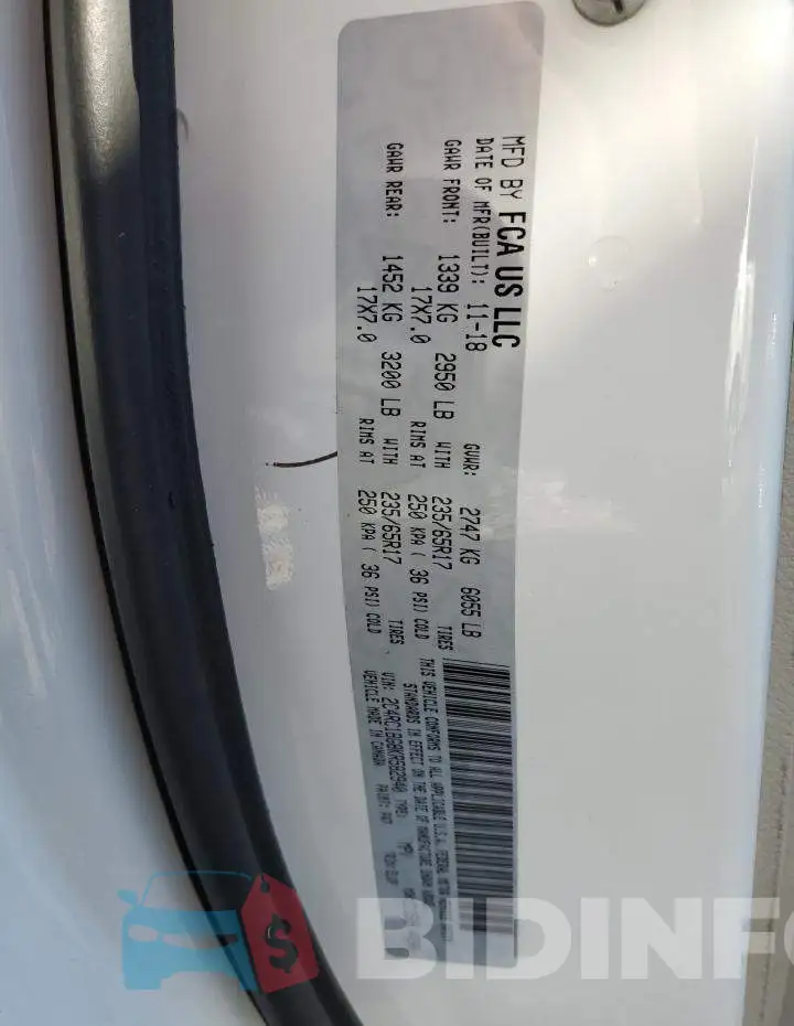 2C4RC1BG8KR582940 Photo# 14