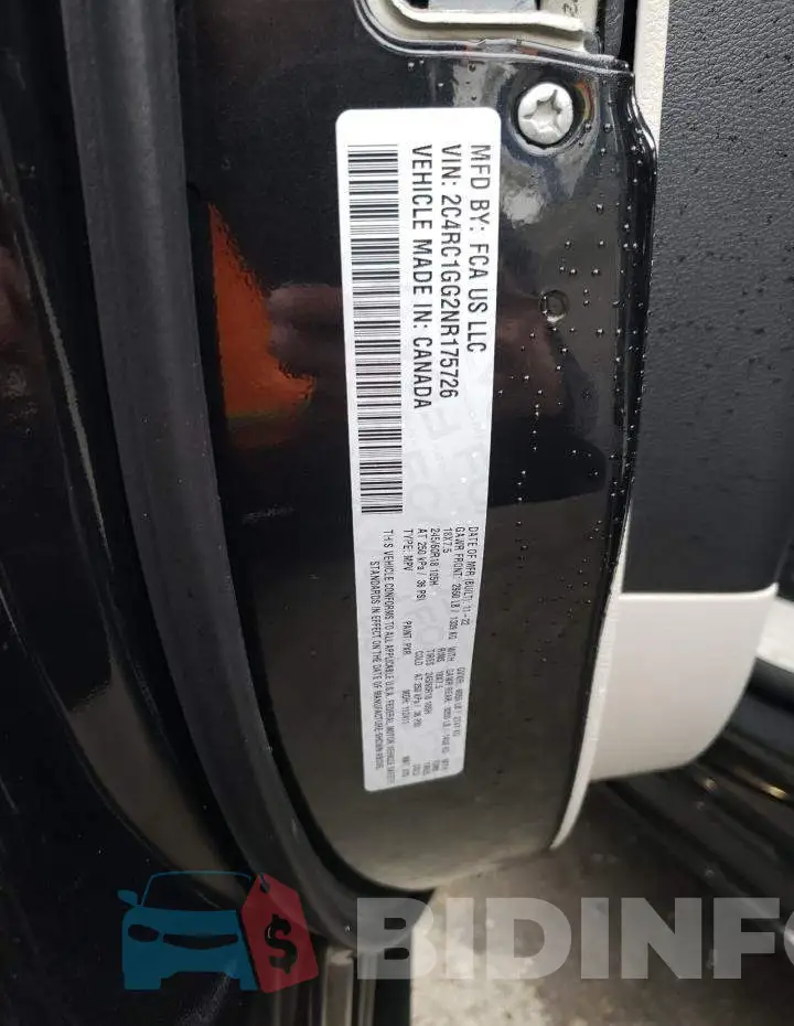 2C4RC1GG2NR175726 Photo# 12