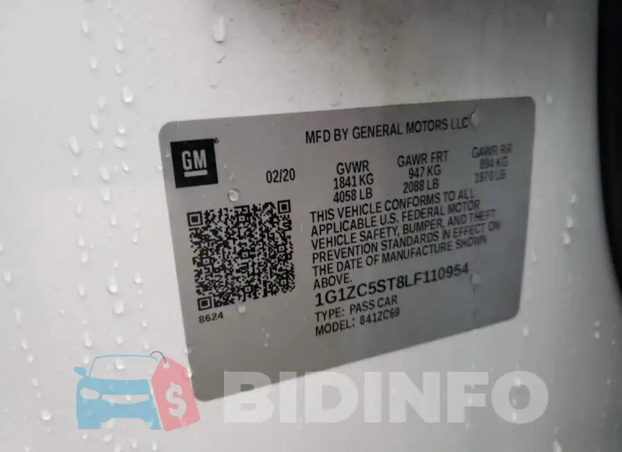 1G1ZC5ST8LF110954 Photo# 13