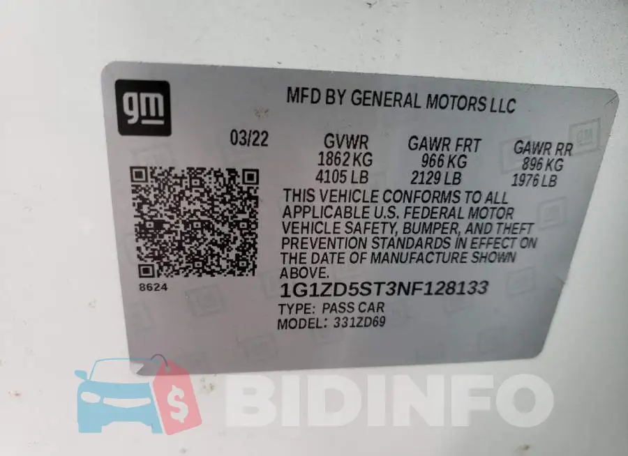 1G1ZD5ST3NF128133 Photo# 12