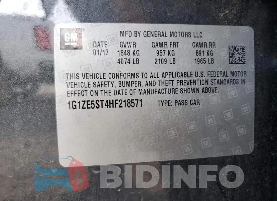1G1ZE5ST4HF218571 Photo# 12