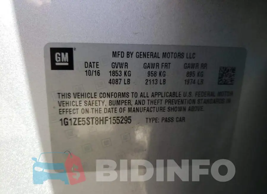 1G1ZE5ST8HF155295 Photo# 12