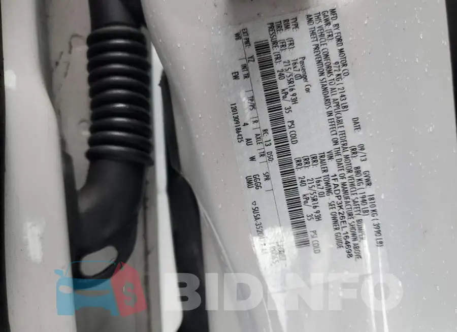 1FADP3K26EL164698 Photo# 12