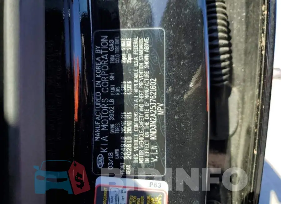 KNDJN2A25J7621602 Photo# 12