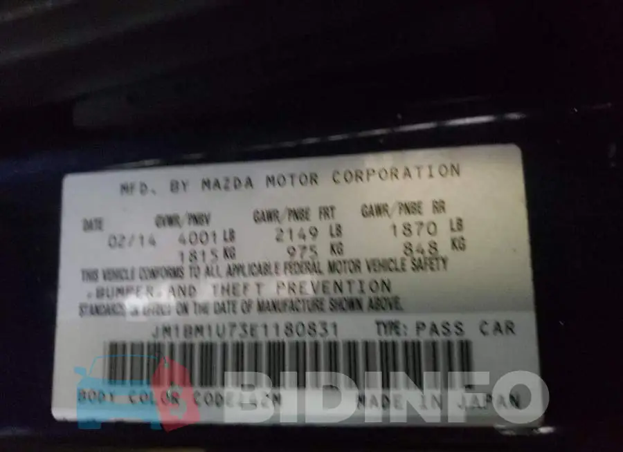 JM1BM1U73E1180831 Photo# 12