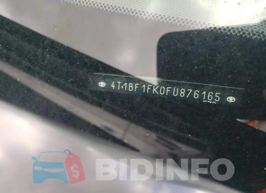 4T1BF1FK0FU876165 Photo# 12