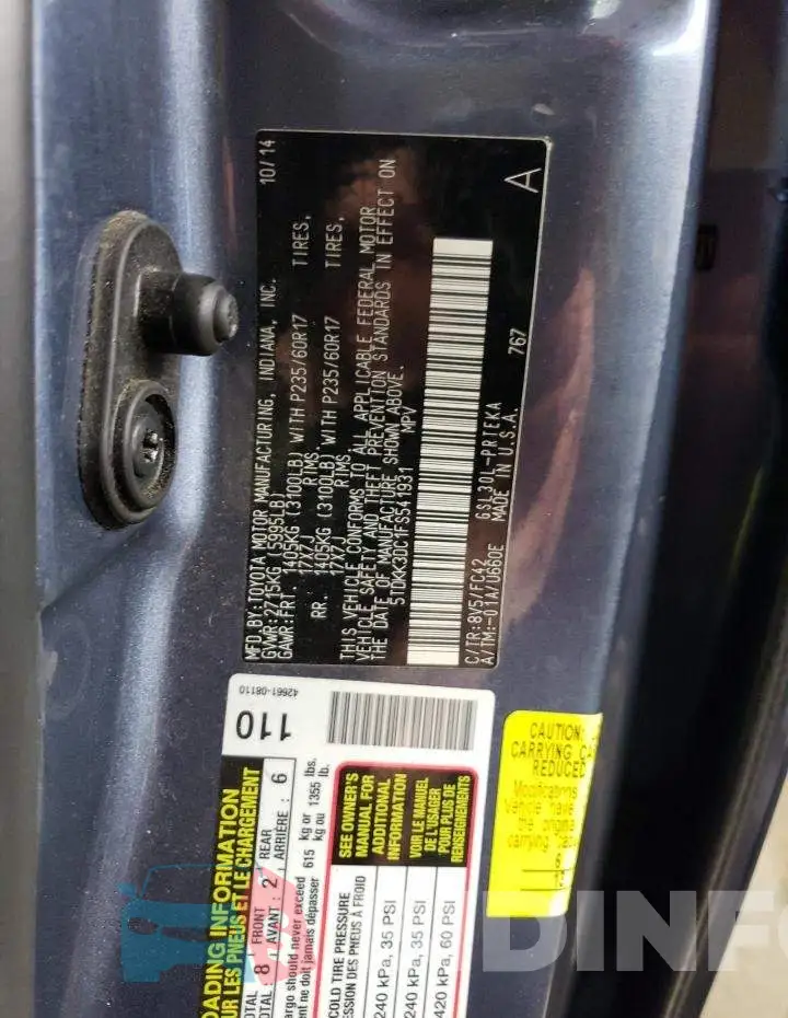 5TDKK3DC1FS541931 Photo# 12