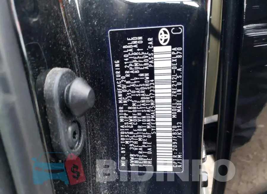 5YFEPMAE5MP173334 Photo# 12