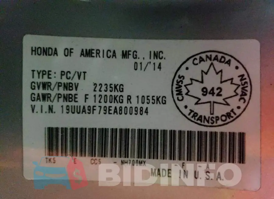 19UUA9F79EA800984 Photo# 12
