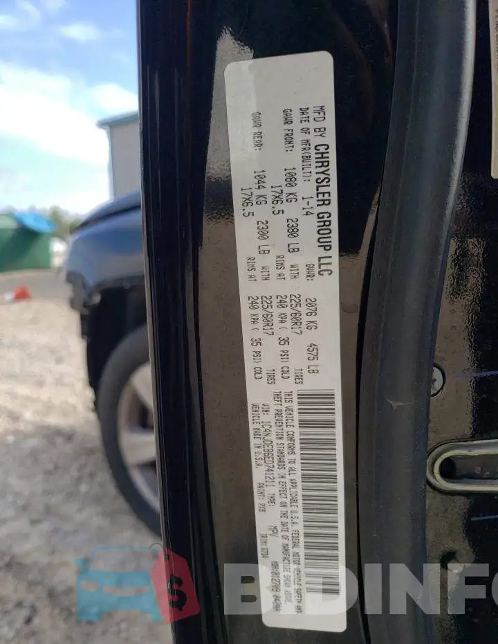 1C4NJDEB6ED741211 Photo# 13